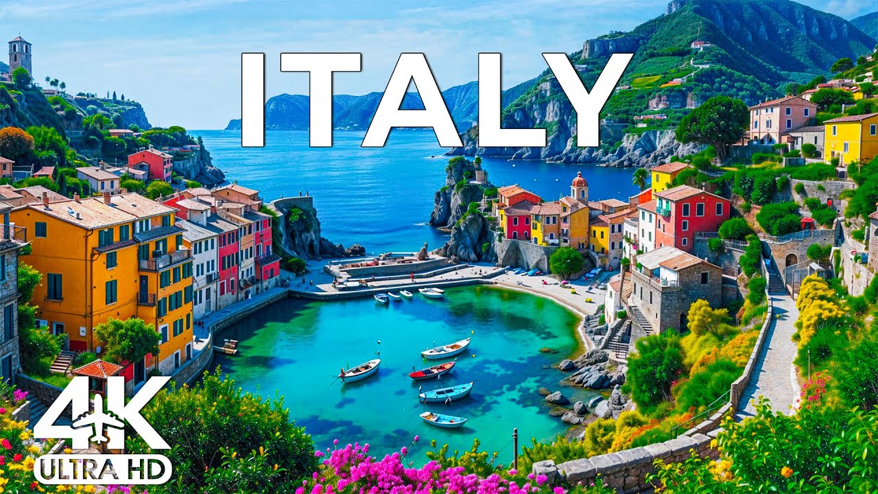 Italy 4K | Discover Timeless Cities, Rolling Hills & Coastal Beauty in the Heart of Europe