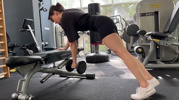 Incline Plank DB Row