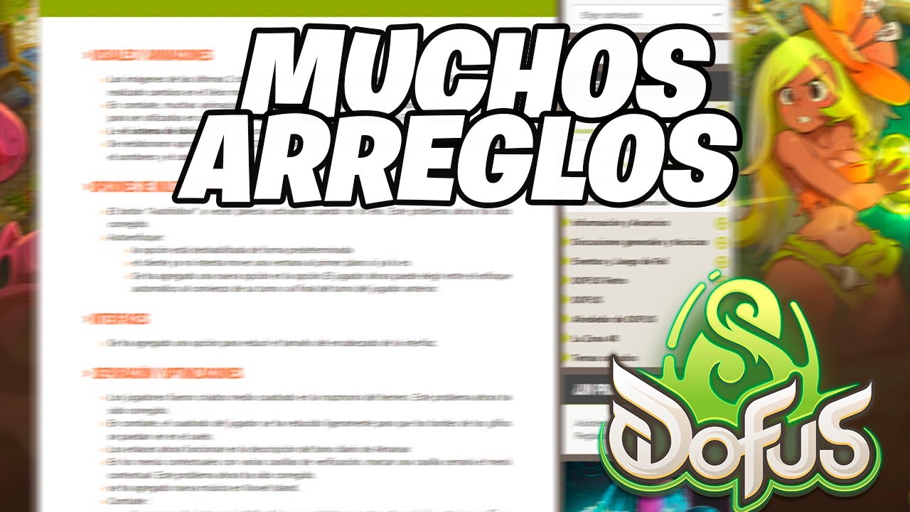 MUCHAS CORRECCIONES! ÚLTIMO MANTENIMIENTO DE OCTUBRE | DOFUS UNITY