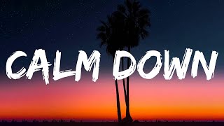 Video thumbnail of "Rema - Calm Down... Ed Sheeran, Shape of You (Mix Lyric Video)"