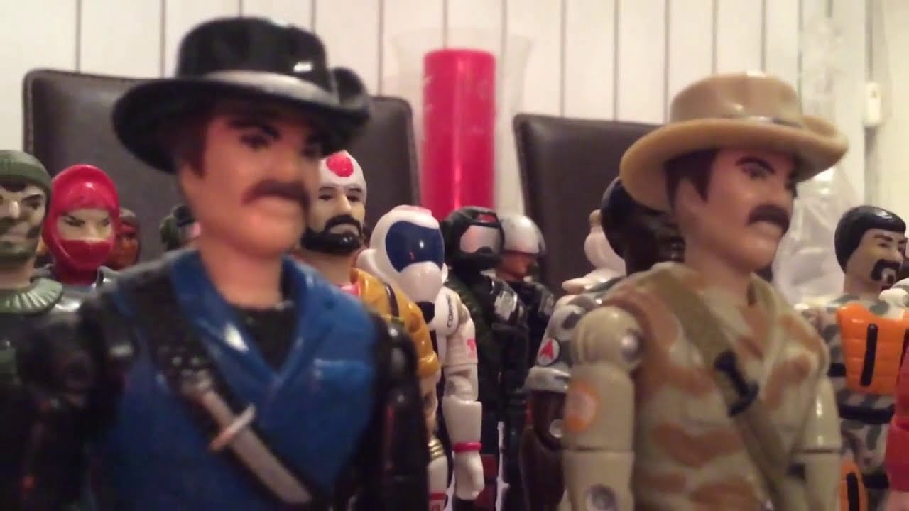 (2017) Our Vintage 'The Corps!' Action Figure Collection (1980's 'Lanard')