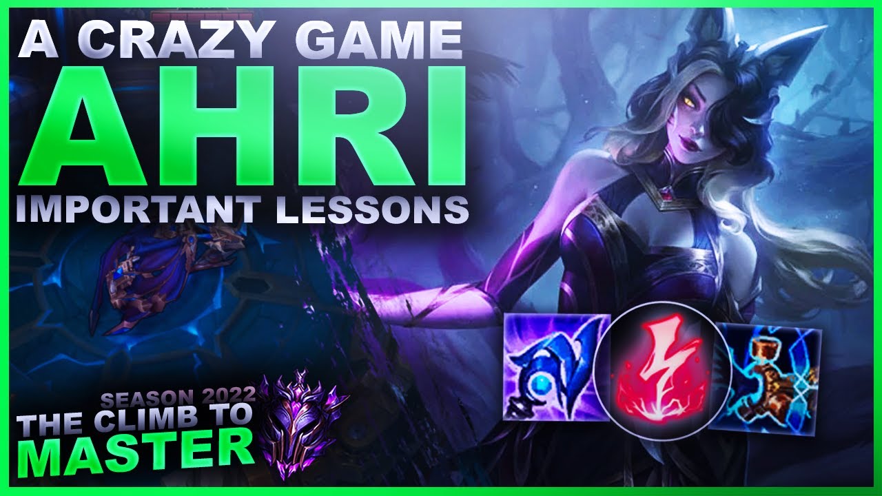 THIS GAME WAS CRAZY! AHRI! - Climb to Master  | League of Legends