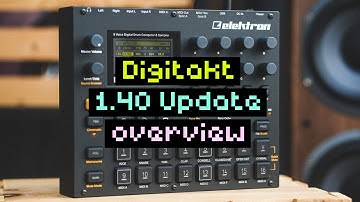 Digitakt OS 1.40 Update Overview - Song Mode + Keyboard Scales