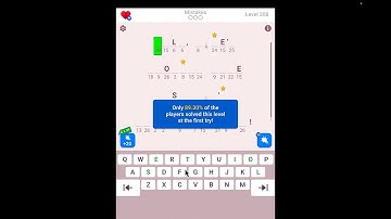Cryptogram: The Solution For Level 208! - Step by Step Word Brain Puzzle