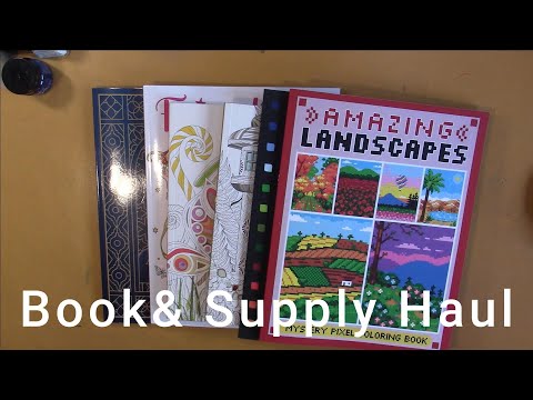 Coloring Book x Supply Haul Mar 2024