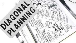 Diagonal Planning | Change Your Life With Diagonal Planners