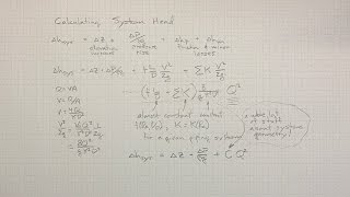 Calculating System Head