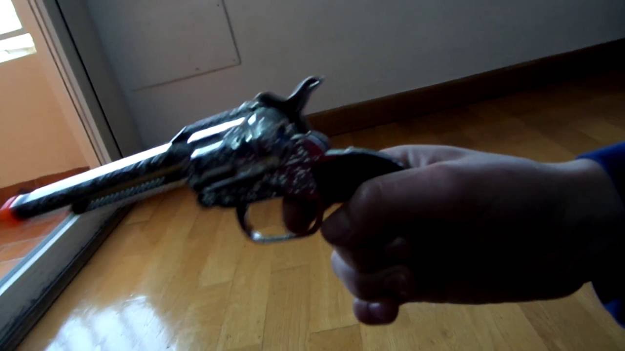 Pistola Revolver De Juguete Con