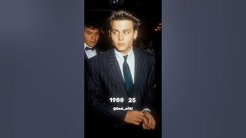 Johnny Depp Then vs Now 😳😱 #shorts