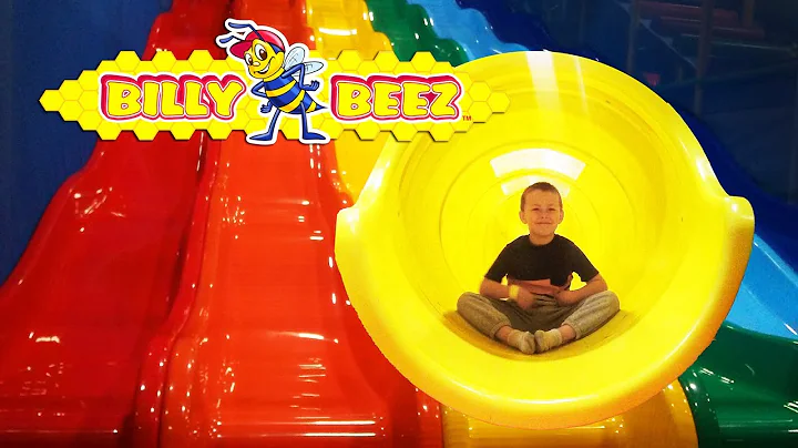 Billy Beez HUGE Indoor Playground! TONS of slides, TONS of FUN!