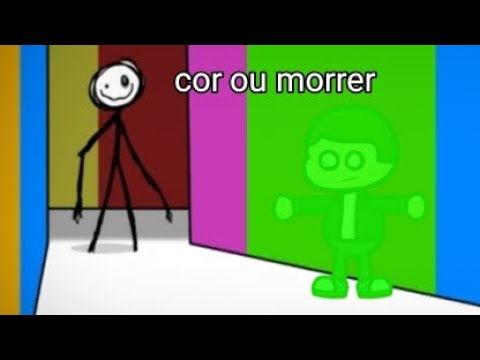 DESENHO MONSTRO QUER ROUBAR NOSSAS CORES (Color or Die Roblox) 