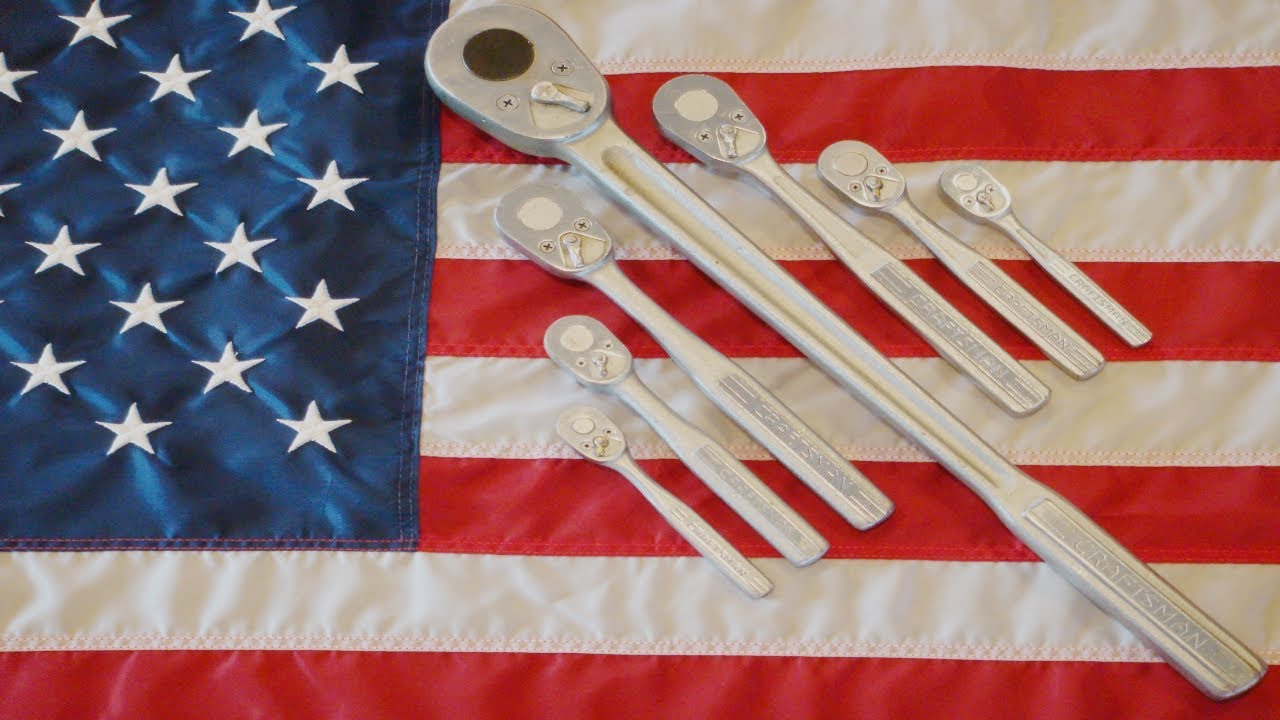 Craftsman Tools USA History Box Head Ratchets (1st Gen. RP) YouTube