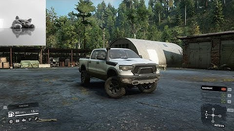 EXPLORING THE VILLAGE MAP MOD | SNOWRUNNER GAMEPLAY