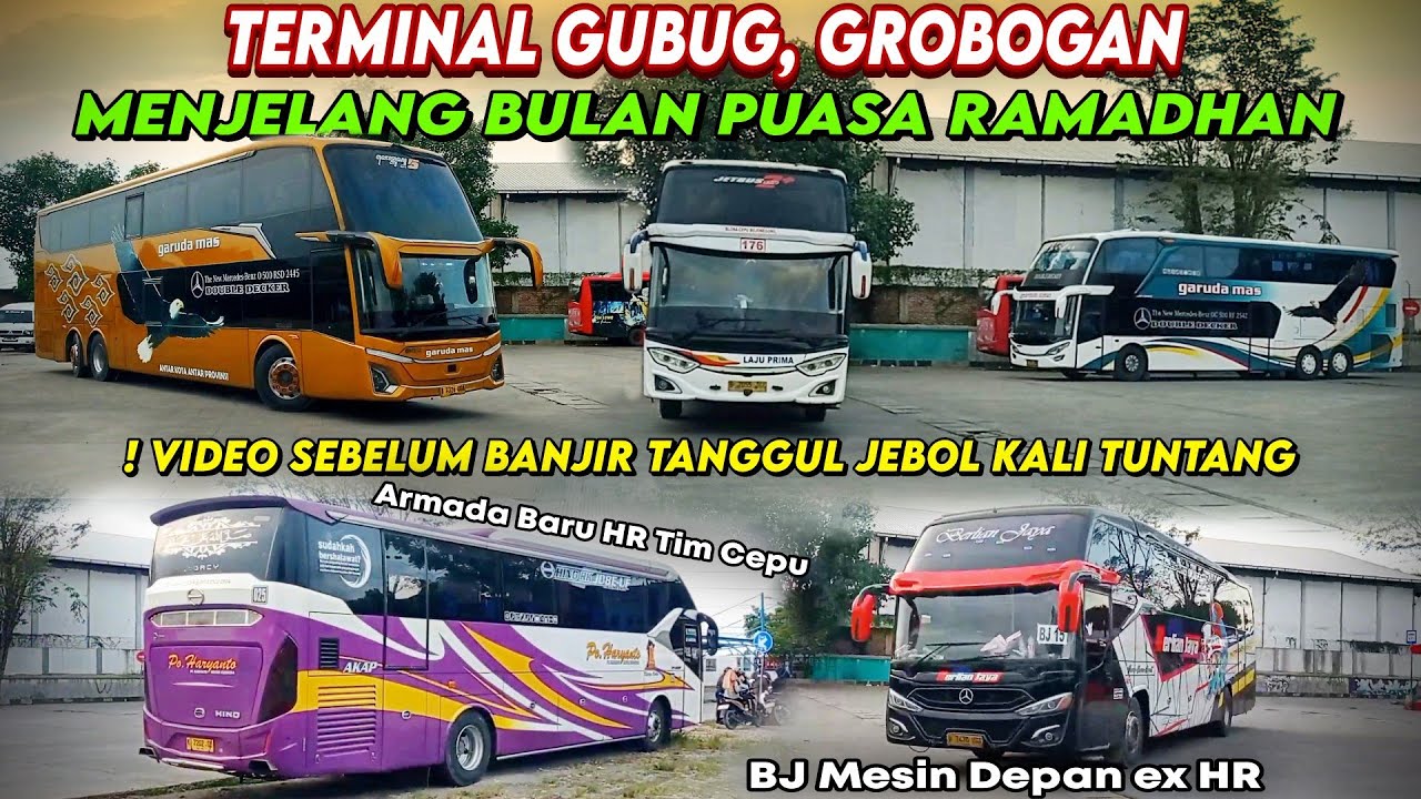 Po Haryanto ex Kusuma Indah Paten di Jalur Purwodadi | Terminal Gubug menjelang Bulan Ramadhan