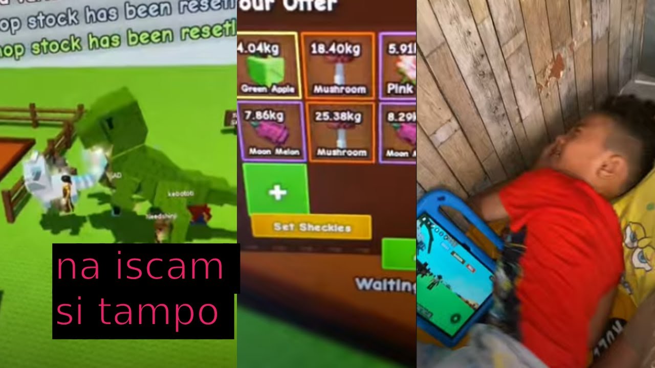 na iscaam sa ticket trading grow a garden