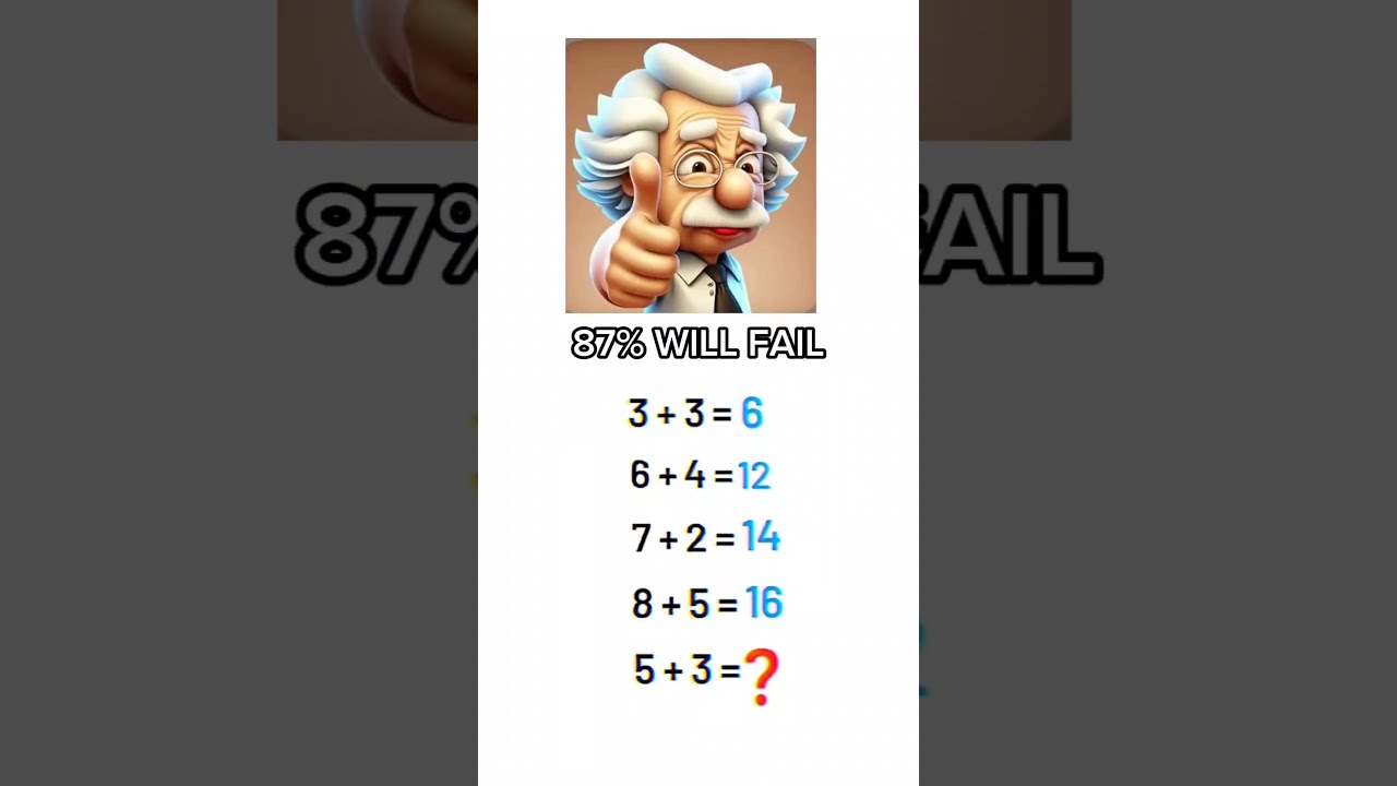 87 WILL FAIL Iq