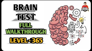 Brain Test - Level 365 - They are falling down, Help! | Full Walkthrough