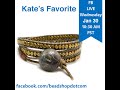Making Kate's Favorite Wrap Bracelet!
