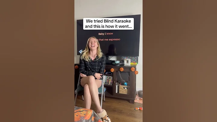 We tried to do Blind Karaoke & THIS is how it went PART 1 #blindkaraoke #challenge #gwizzlecarjams