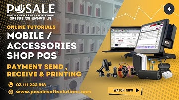 How To Manage TUTORIALS, MOBILE & ACCESSORISE SHOP Payment Send Rece & Prini#pos #invetory #software