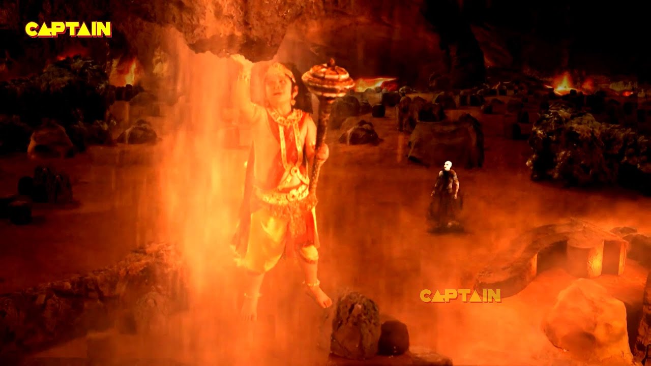 कैसे रोकी बाल हनुमान जी ने गिरती हुई चट्टान || Sankatmochan Mahabali Hanuman