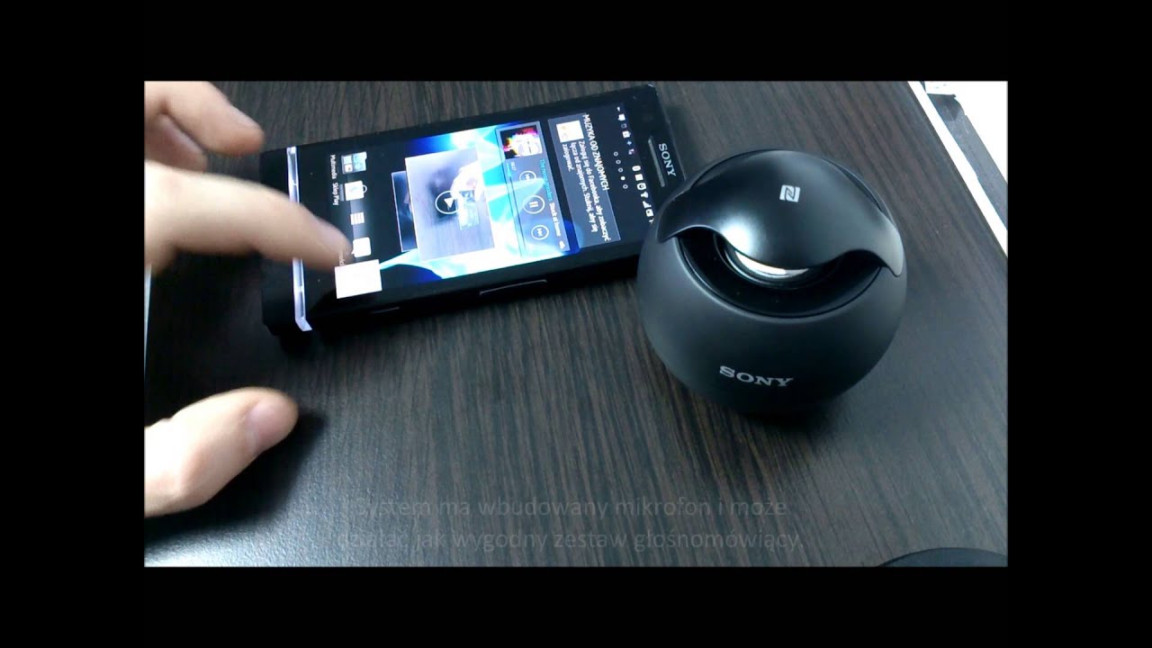 Bezprzewodowy głośnik Sony SRS-BTV5 - Hands on