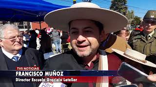 EN VARA GRUESA CELEBRAN FIESTAS PATRIAS CON UN DESFILE LLENO DE TRADICIONES