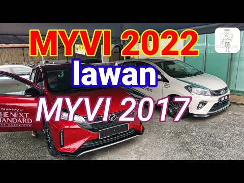 MYVI 2022 (Baru) vs. Myvi Lama 2020. Apa perbezaannya?