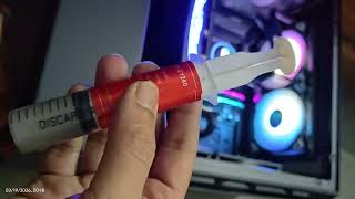 Walton ARC WLC24A2 RGB 240 Liquid CPU Cooler+7800X 3D+HT-GY260 Thermal Paste Short.