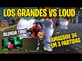 LOUD THURZIN MANDOU TIME CALAR A BOCA E FEZ ISSO! LOUD VS LOS GRANDES EPICO!