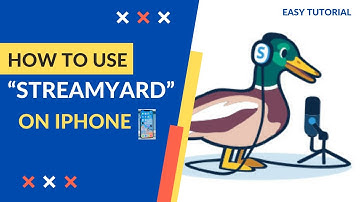 HOW TO USE STREAMYARD ON iPHONE || YouTube Live - Easy Tutorial 2020