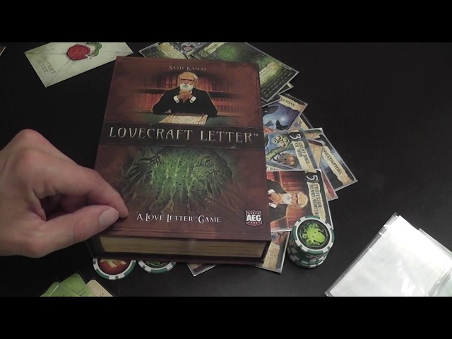 Lovecraft Letter (AEG) Review - YouTube