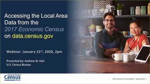 Accessing the Economic Census Local Area Data on data census gov    Tips and Tricks