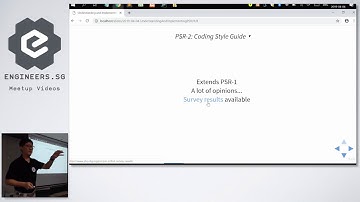 Understanding and Implementing PSR - Singapore PHP User Group