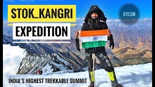 Stok Kangri Expedition: India's highest trekkable summit. [Best full video]