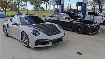 2025 BMW M4 Competition Bolt Ons E85 vs 2024 Porsche 911 Turbo S Bolt Ons 93