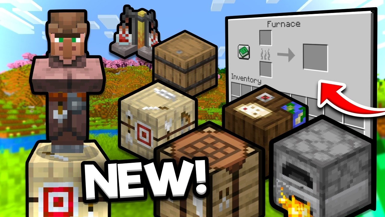 Minecraft Is Updating EVERY BLOCK & TRADING UI - YouTube