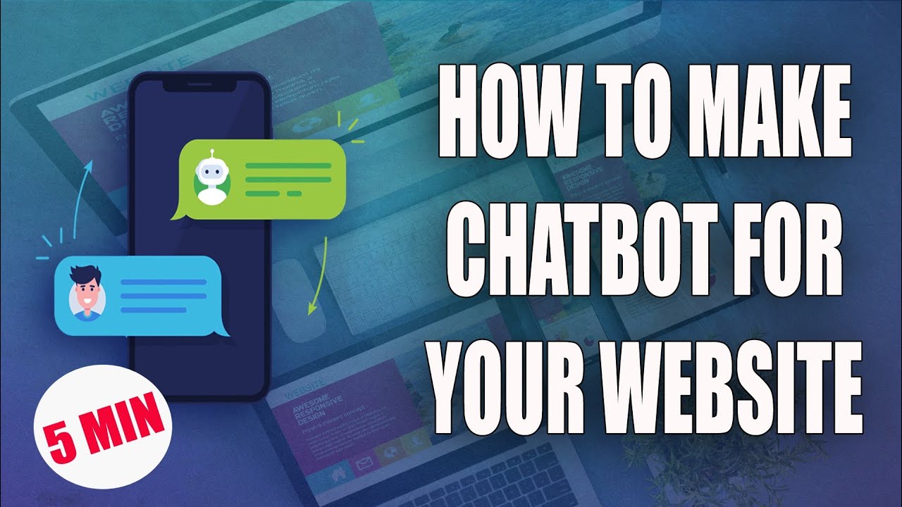 How to make chatbot for your Website || AI Assistant for website in ...