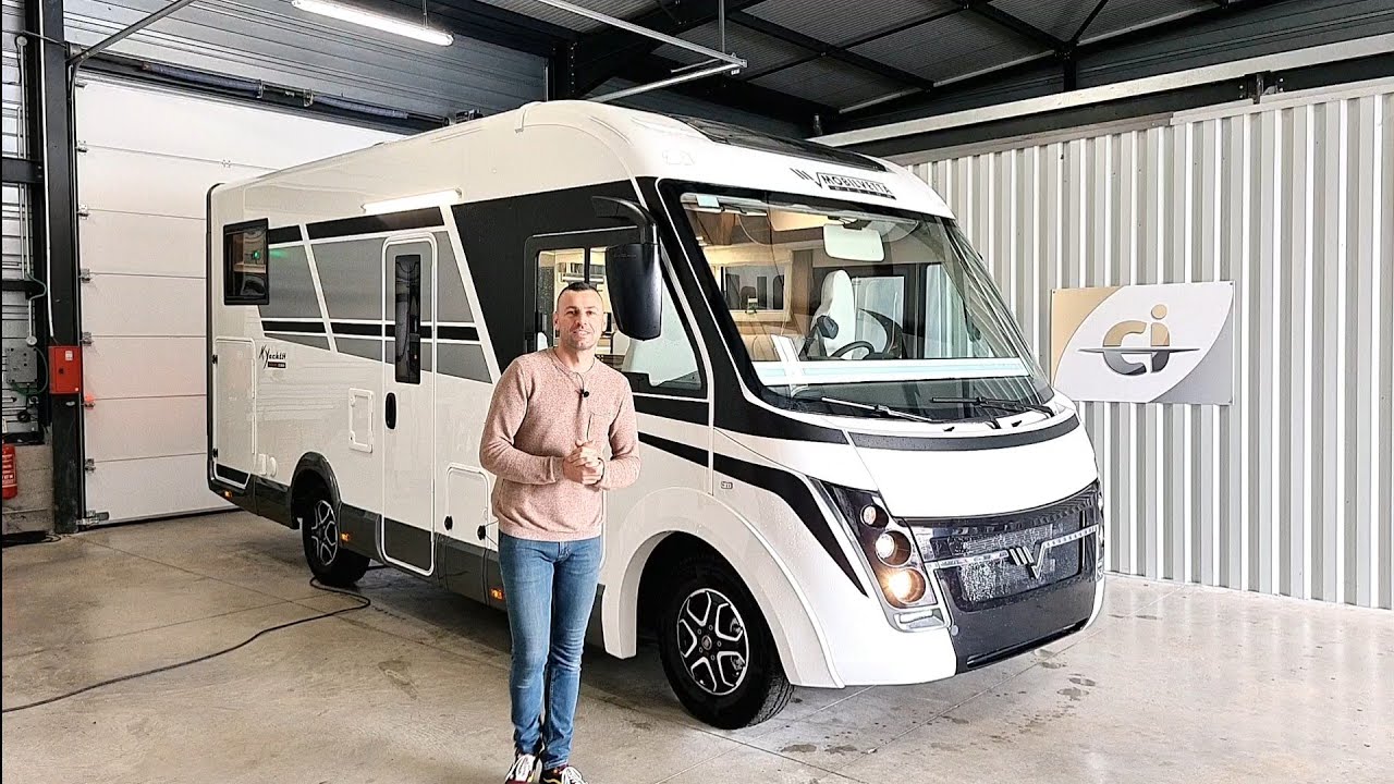 Campingcar Integral Mobilvetta tecknoline 64 châssis alko double