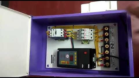 Automatic streetlight controller Lightmaster 8000    3Ph -Timer With Sensor-Wiring-Tamil