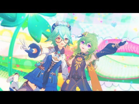 【Genshin Impact 原神MMD】自己愛性カワイズム【スクロース／コレイ】