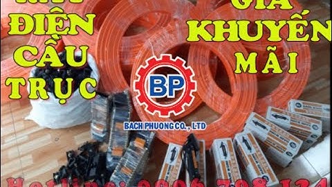 Cách phân biệt ray điện an toàn cầu trục 3P, 4P, 6P, ray truot lay dien cho cau truc