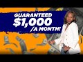 GUARANTEED INCOME: $400 - $1K PER MONTH FOR 1 YEAR! MY $500 GIVEAWAY!  LOW INCOME + SENIORS QUALIFY!