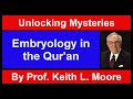 Embryology in the quran lecture by dr keith l moore university of illinois 1990