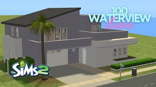 100 Waterview Ln: The Sims 2 Speed Build