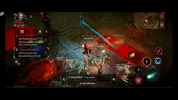Diablo Immortal - Necromancer - Skeletal Mage Shoots Continues Rays Skill Walkthrough