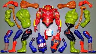 Avengers Toys Marvels Hulk Buster Hulk Smash Siren Head Spider-Man Captain America Superhero Toys