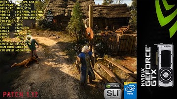 The Witcher 3 1.12 Update 1440p Maxed Out | GTX 980Ti SLi | i7 5930K @4.5GHz