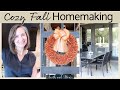 Fall Homemaking 2021 | Autumn Home Reset + Cozy Fall Recipes