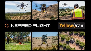 YellowScan x Inspired Flight IF1200A - The Complete LiDAR Solution